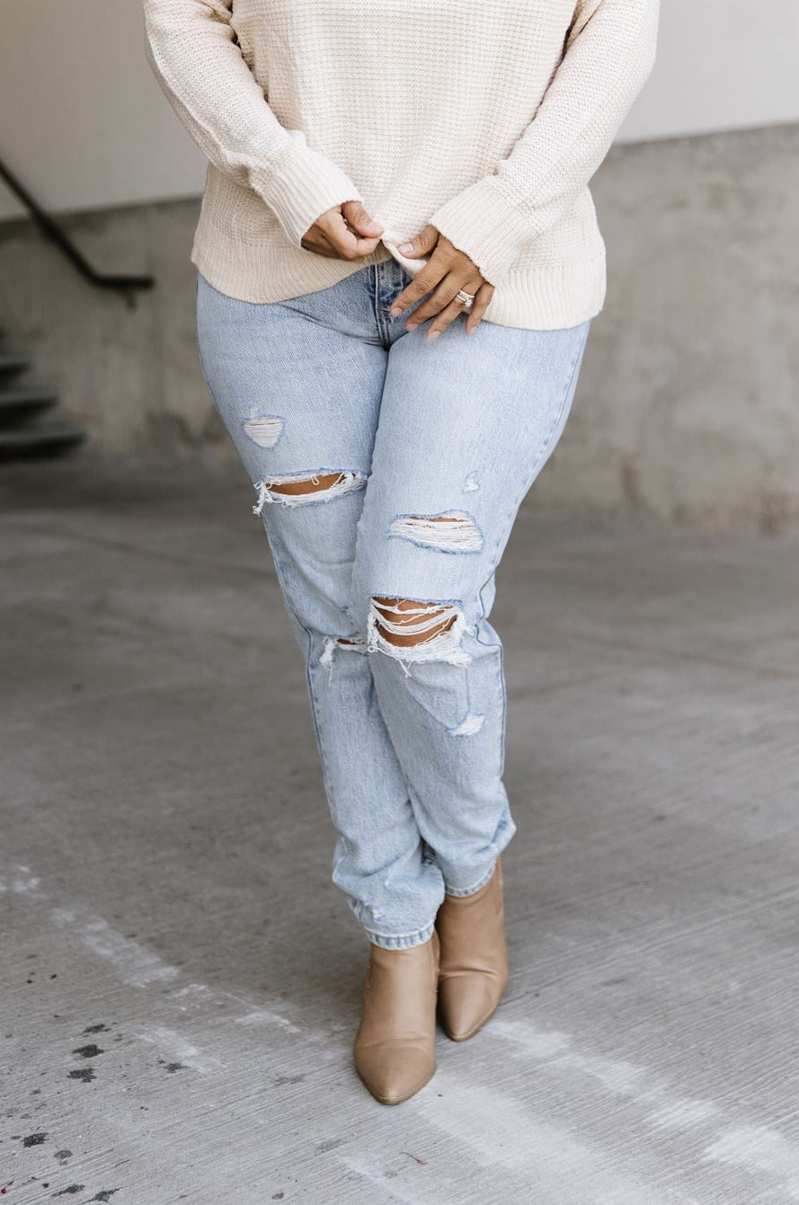 Tobi Mom Jeans - Mindy Mae's Marketcomfy cute hoodies