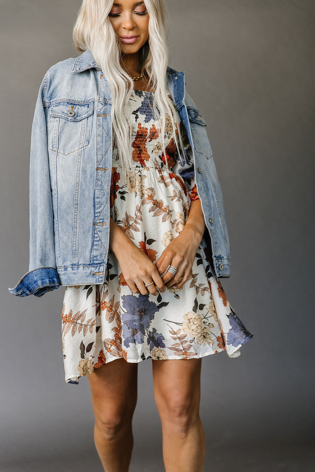 Abby Floral Mini Dress