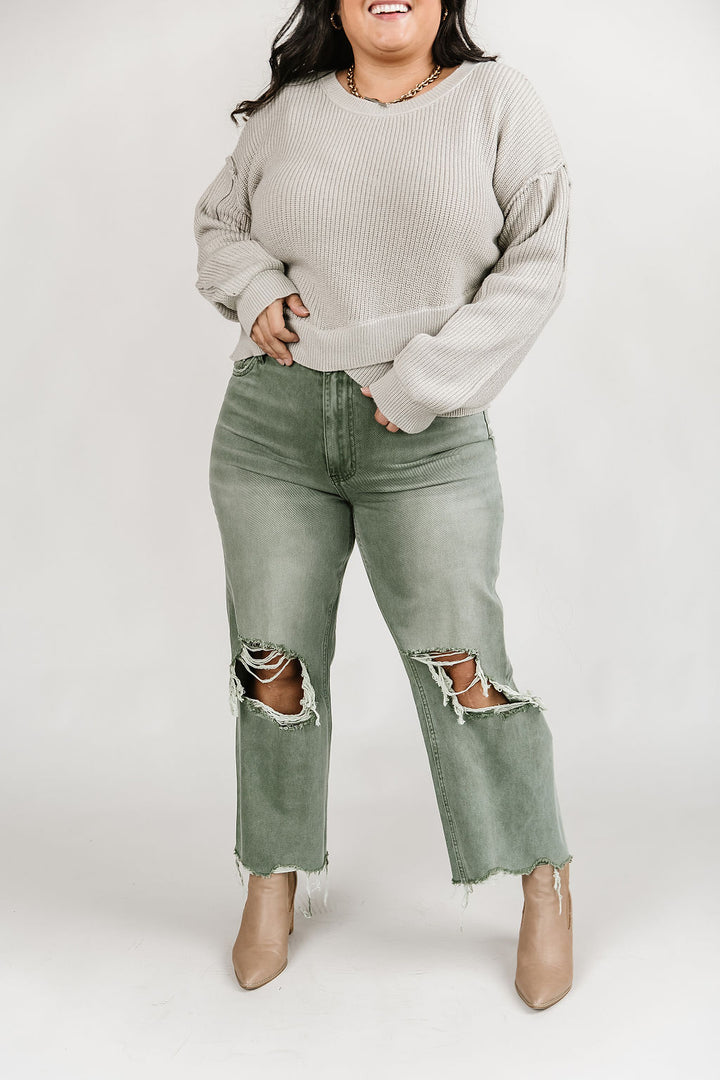 Kiss of California Jeans - Army Green - Mindy Mae's Marketcomfy cute hoodies