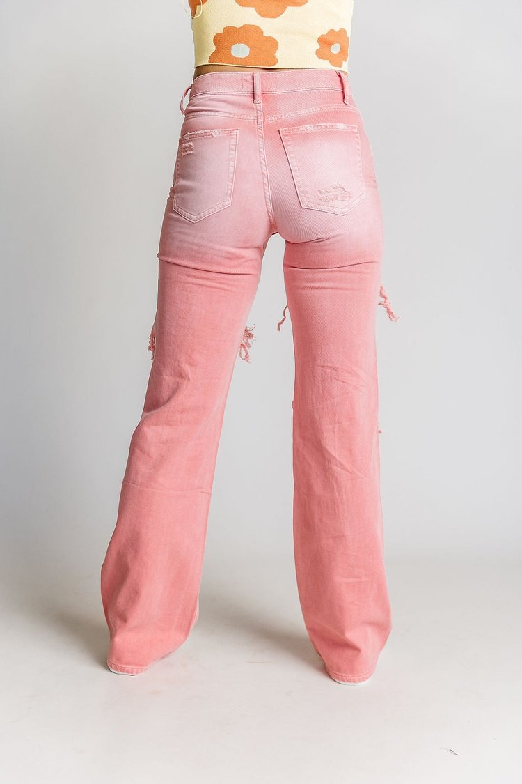 90's Girl Denim- Coral