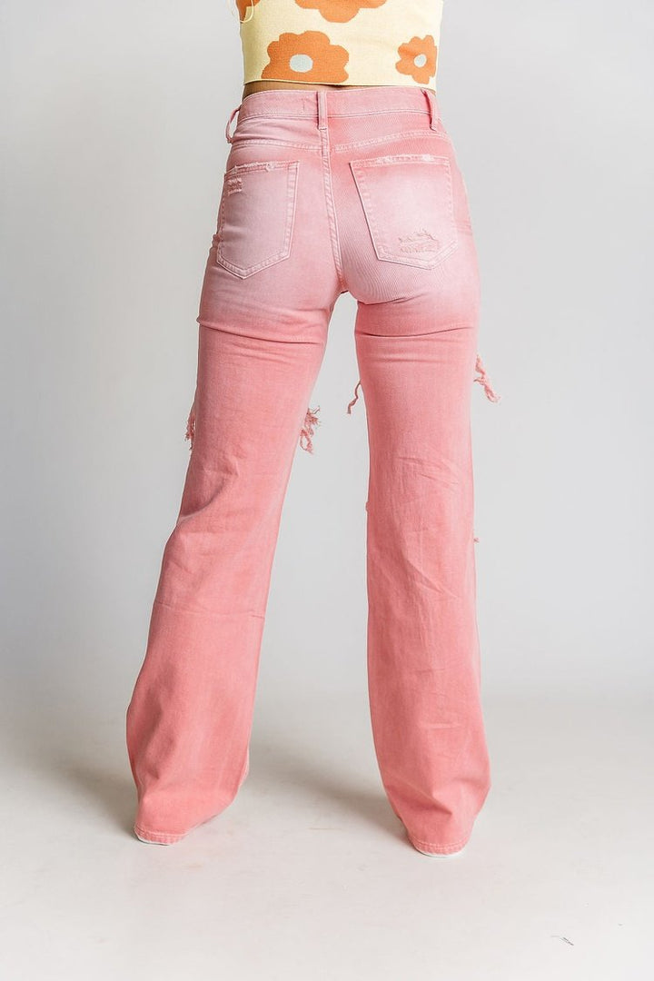 90's Girl Denim- Coral