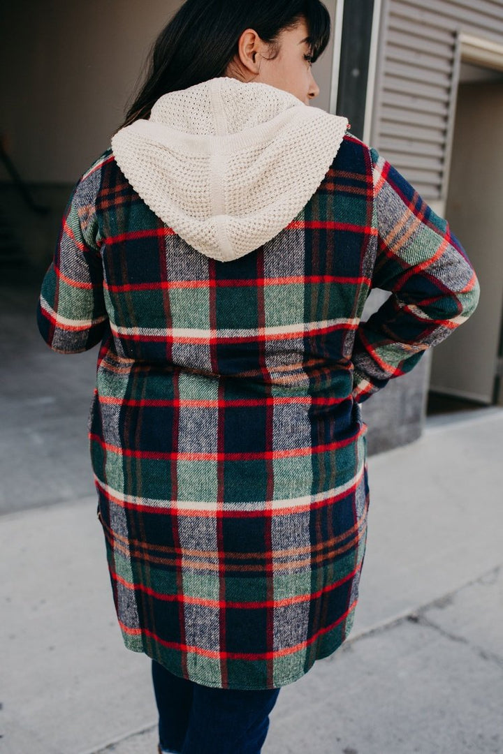 Hollie Flannel Jacket - Mindy Mae's Marketcomfy cute hoodies