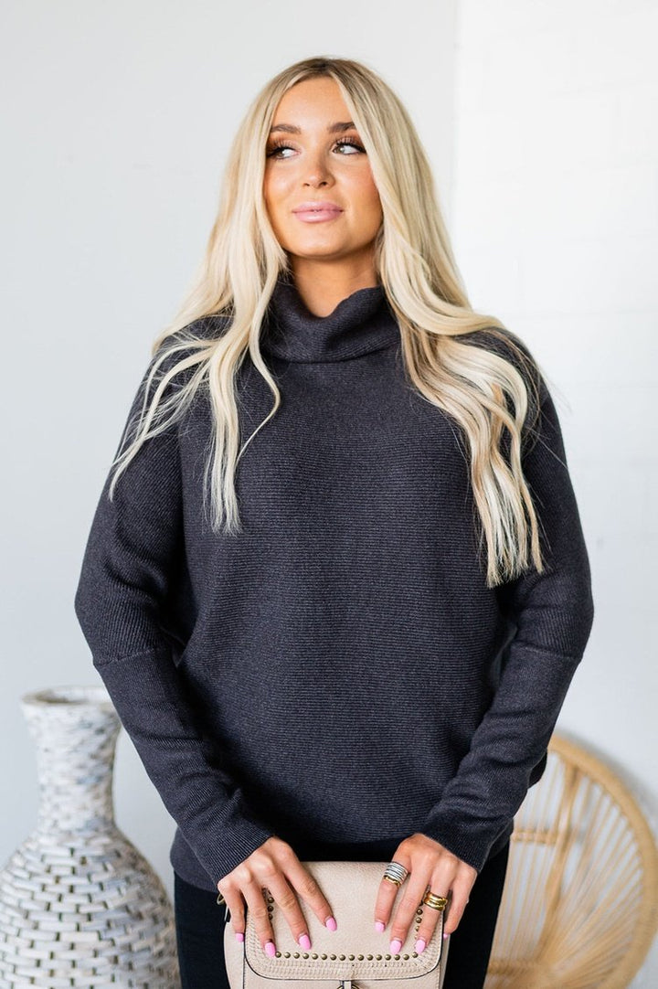 Give It Your All Sweater - Charcoal - Mindy Mae's Marketcomfy cute hoodies