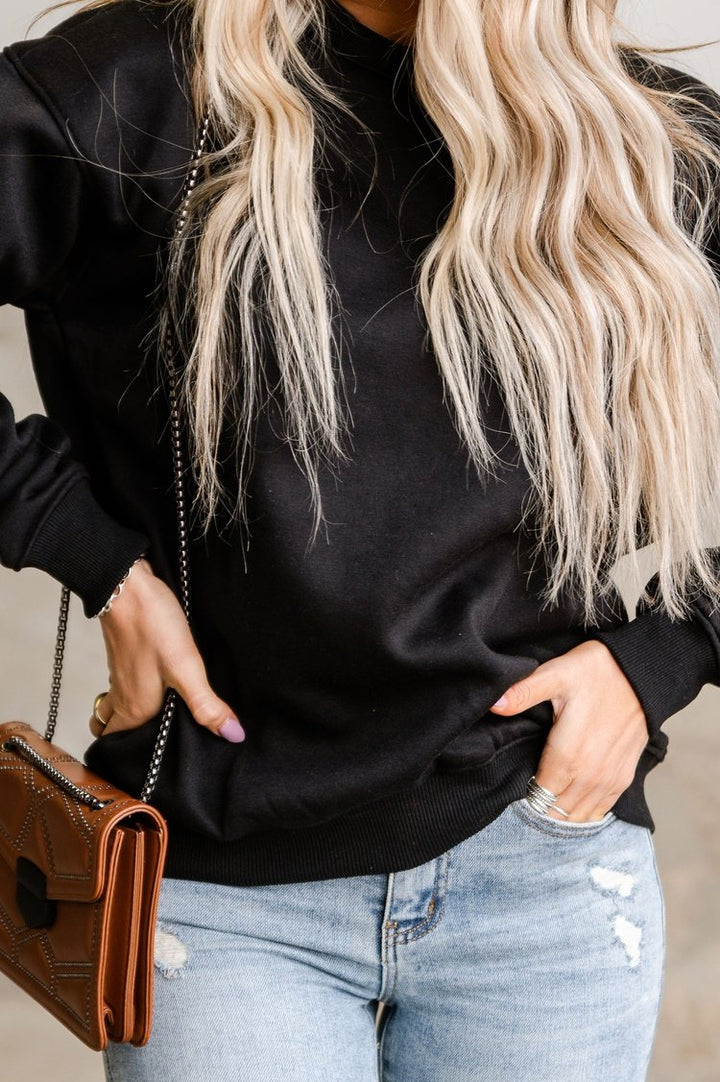 Andy Oversized Pullover - Black - Mindy Mae's Marketcomfy cute hoodies