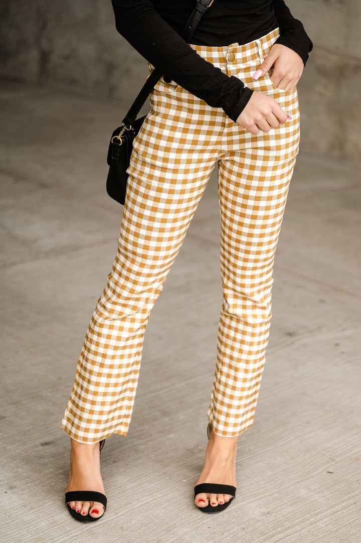 Charlize Checkered Pants - Mindy Mae's Marketcomfy cute hoodies