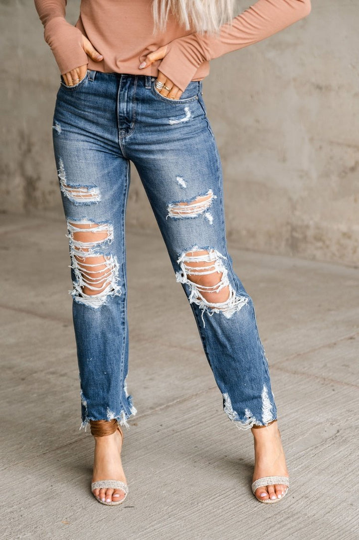 Lars Distressed Jeans - Mindy Mae's Marketcomfy cute hoodies