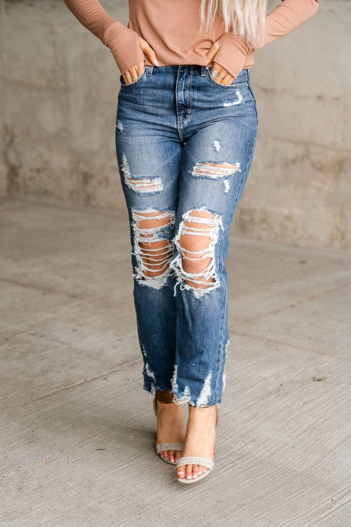 Lars Distressed Jeans - Mindy Mae's Marketcomfy cute hoodies