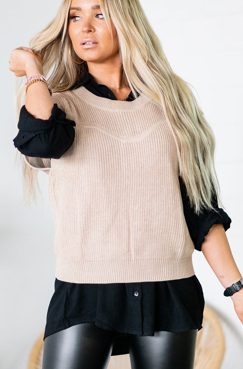 Wilder Sweater Vest - Oatmeal: FINAL SALE - Mindy Mae's Marketcomfy cute hoodies