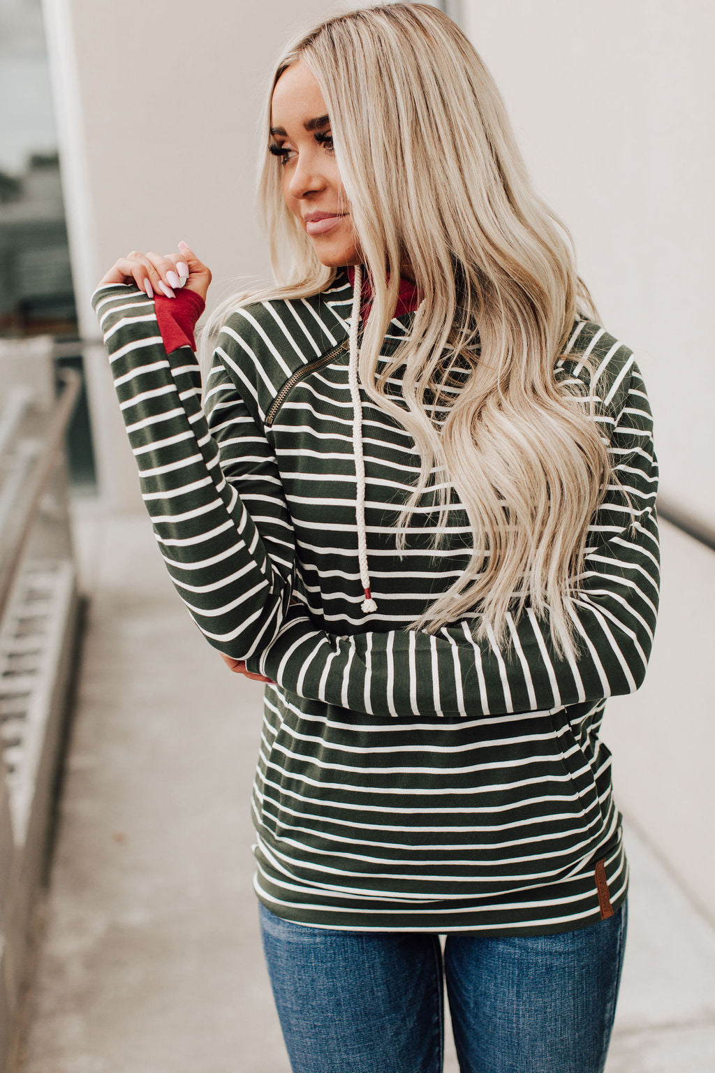 DoubleHood™ Sweatshirt - Mistletoe