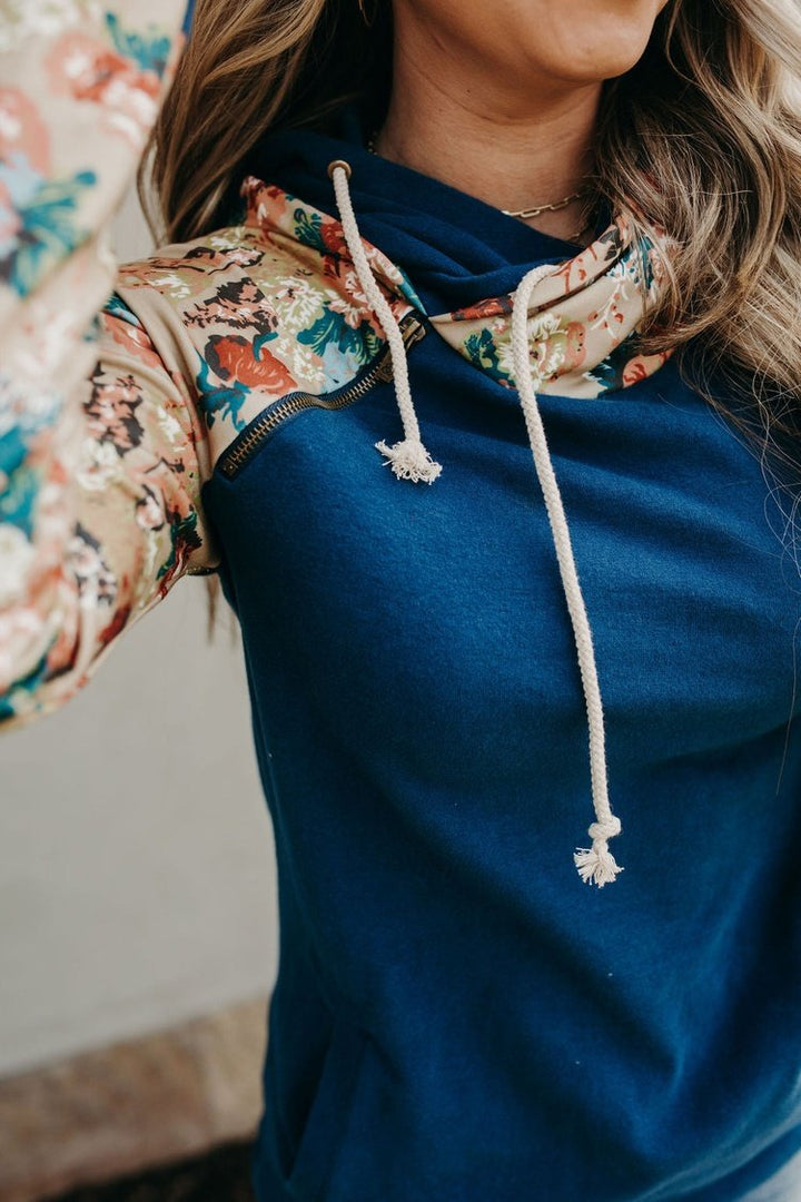 DoubleHood™ Sweatshirt - Late Bloomer: FINAL SALE - Mindy Mae's Marketcomfy cute hoodies