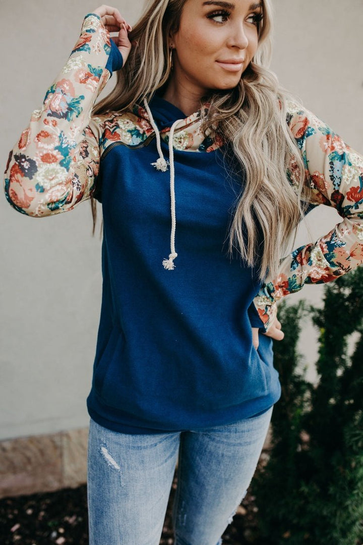 DoubleHood™ Sweatshirt - Late Bloomer: FINAL SALE - Mindy Mae's Marketcomfy cute hoodies