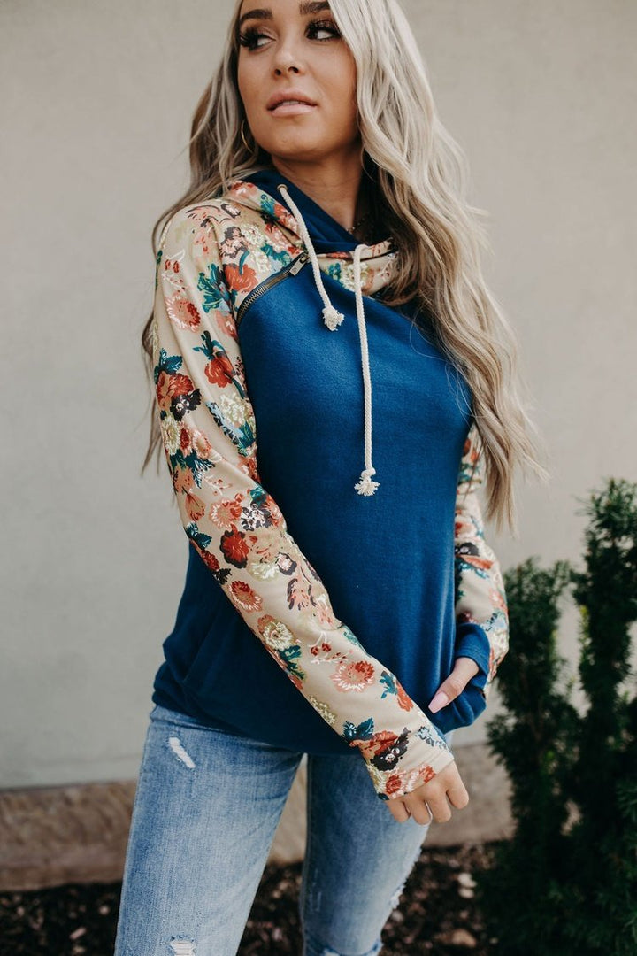 DoubleHood™ Sweatshirt - Late Bloomer: FINAL SALE - Mindy Mae's Marketcomfy cute hoodies