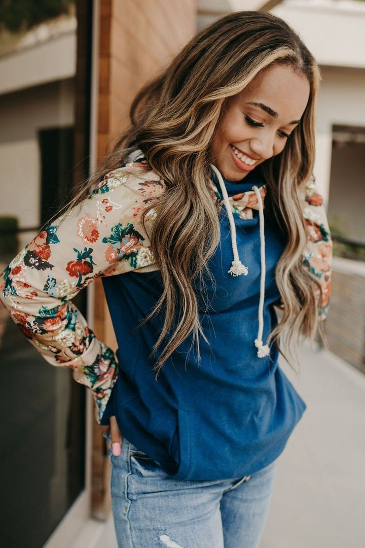 DoubleHood™ Sweatshirt - Late Bloomer: FINAL SALE - Mindy Mae's Marketcomfy cute hoodies